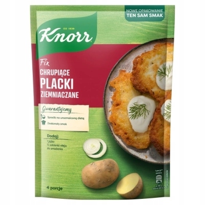 KNORR FIX CHRUPIĄCE PLACKI ZIEMNIACZANE 198g