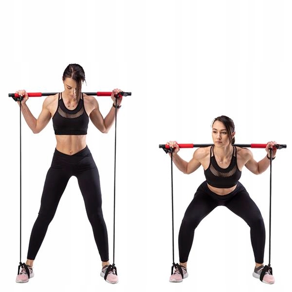 

Drążek do ćwiczeń Fitness Pilates Gumy Oporowe