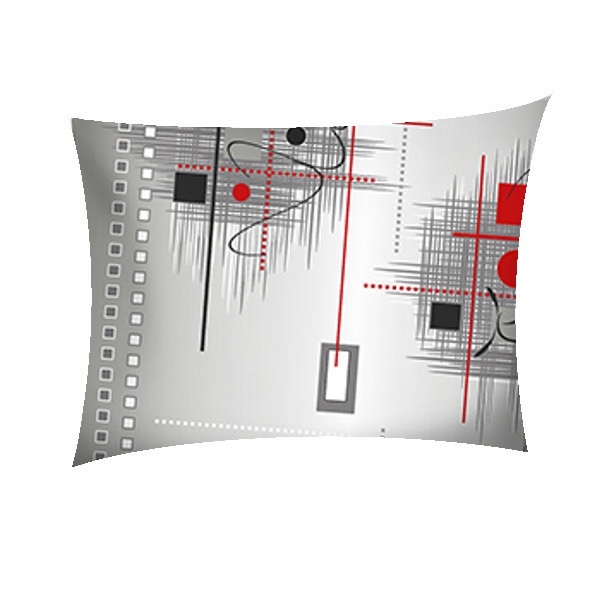 Poszewka gruba kora bawełniana jasiek 40x40 150red