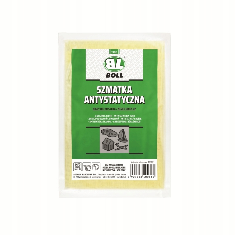 BOLL SZMATKA ANTYSTATYCZNA PAKOWANE (NA SZTUKI) PO 5SZT. / BOLL