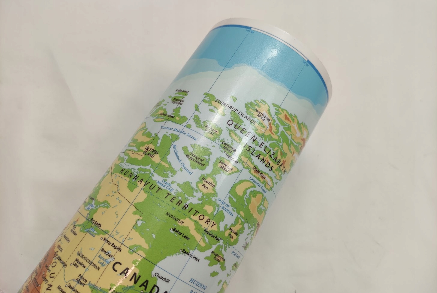 Plakat MAPA ŚWIATA 144x102 ścieralna naklejana Nazwa Suchościeralna Mapa Świata A0