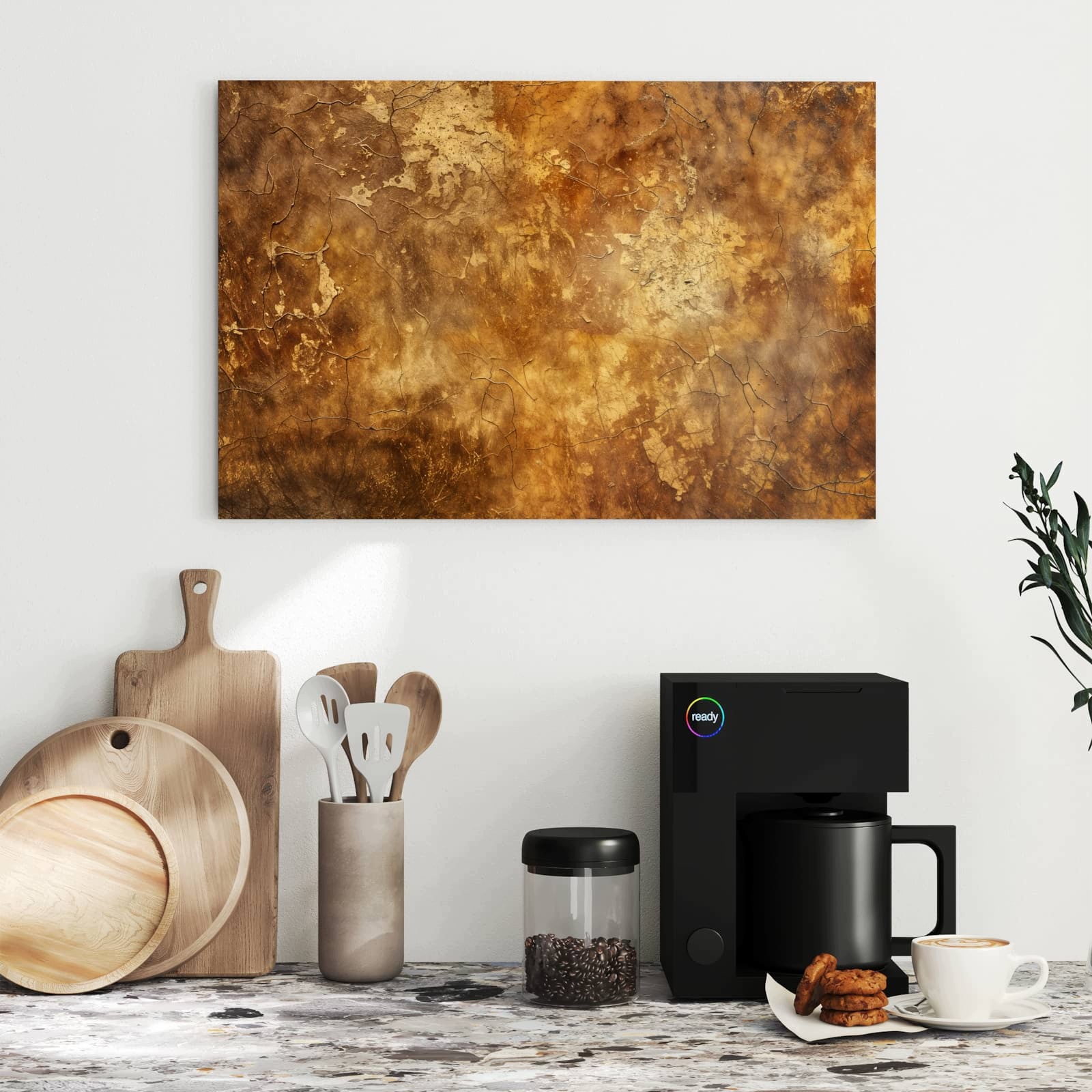Magnetická tabule Zwietrzaly Tynk 60 × 40 cm
