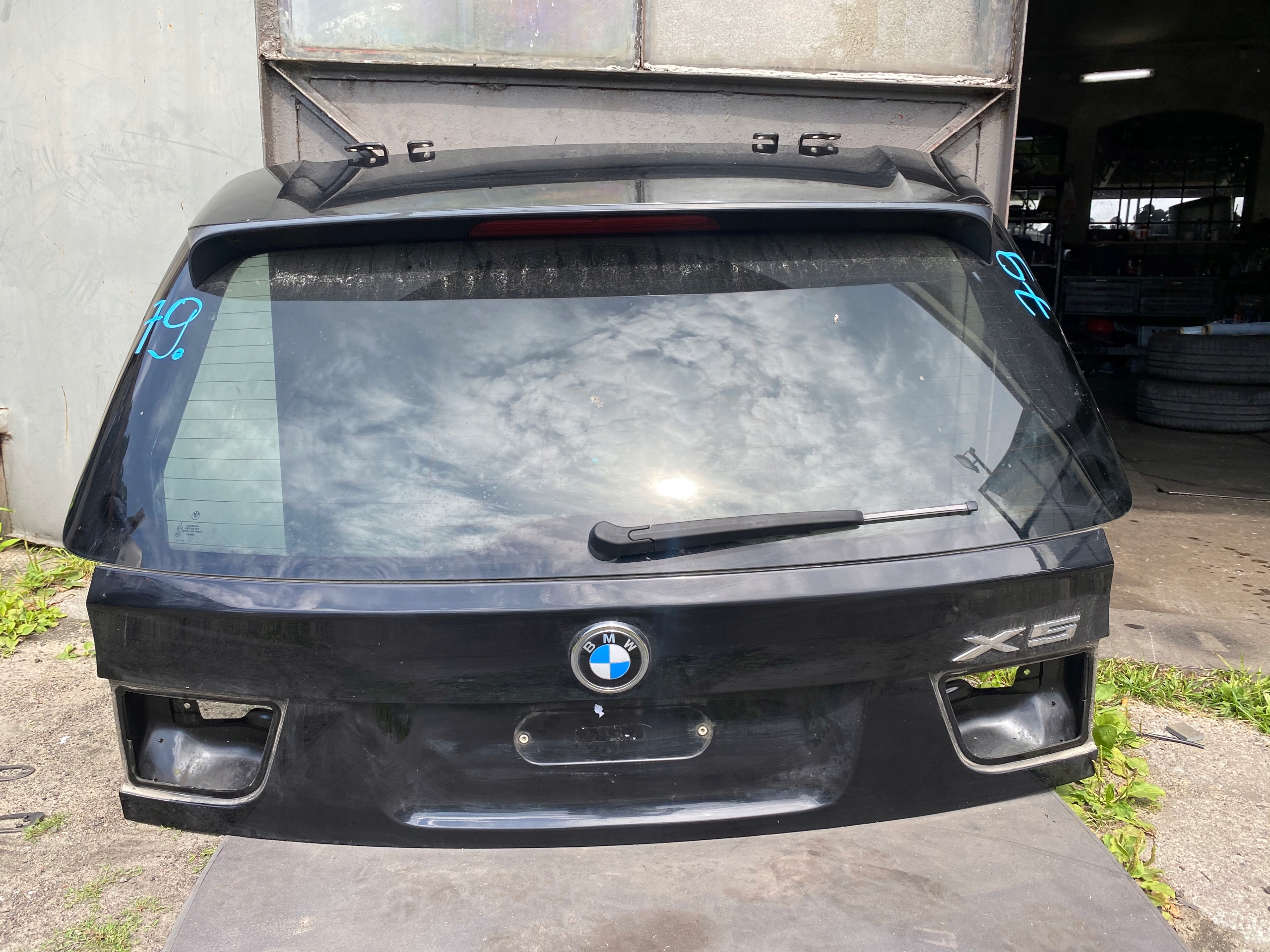 79 BMW E70 X5 KLAPA BAGAŻNIKA BLACK SAPPHIRE 475/9