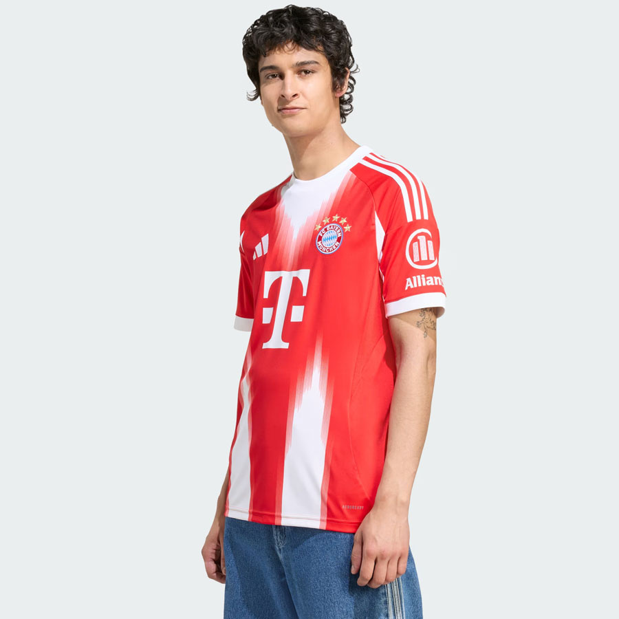 Koszulka adidas Fc Bayern Home Jsy JJ2137 czerwony M