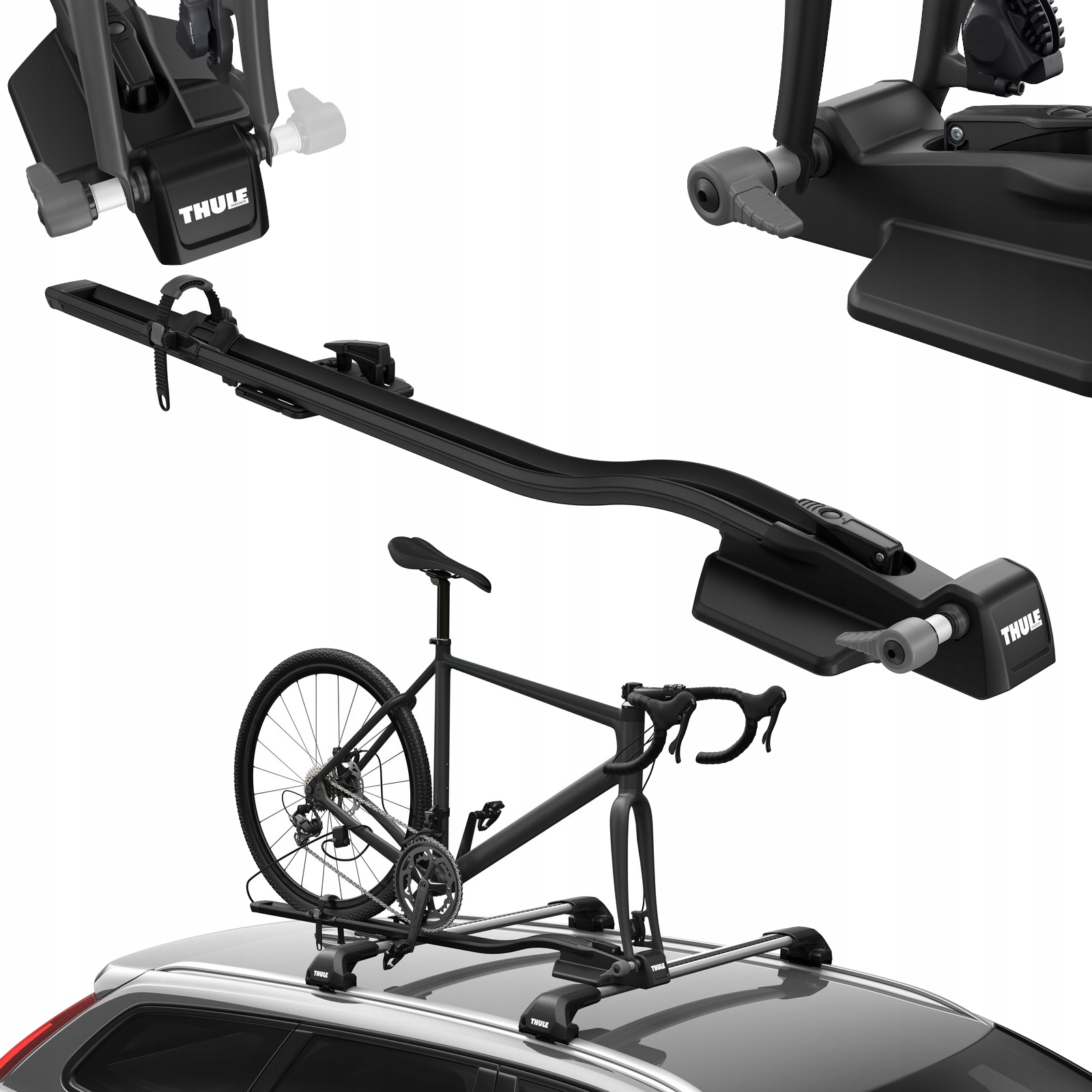 Thule Fast Ride кріплення на дах велосипеда для вилки