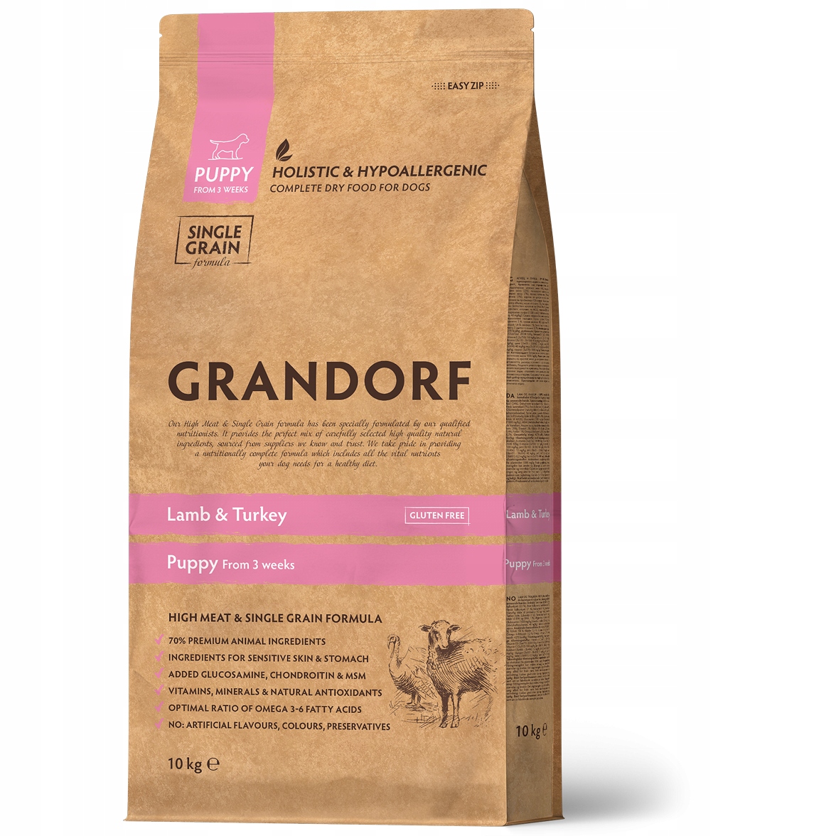 Grandorf Puppy Lamb & Turkey 10kg