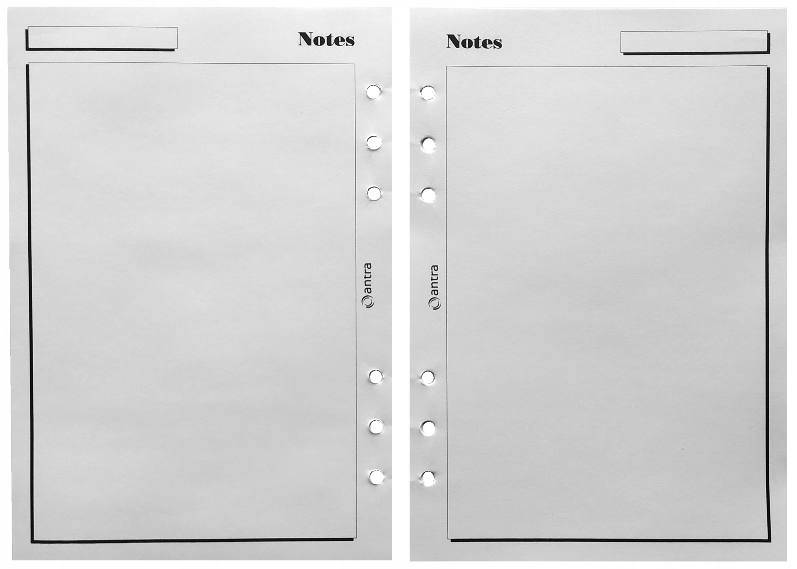 

Wkład A5 Notes Dodatkowy Do Organizera 14,5x21cm