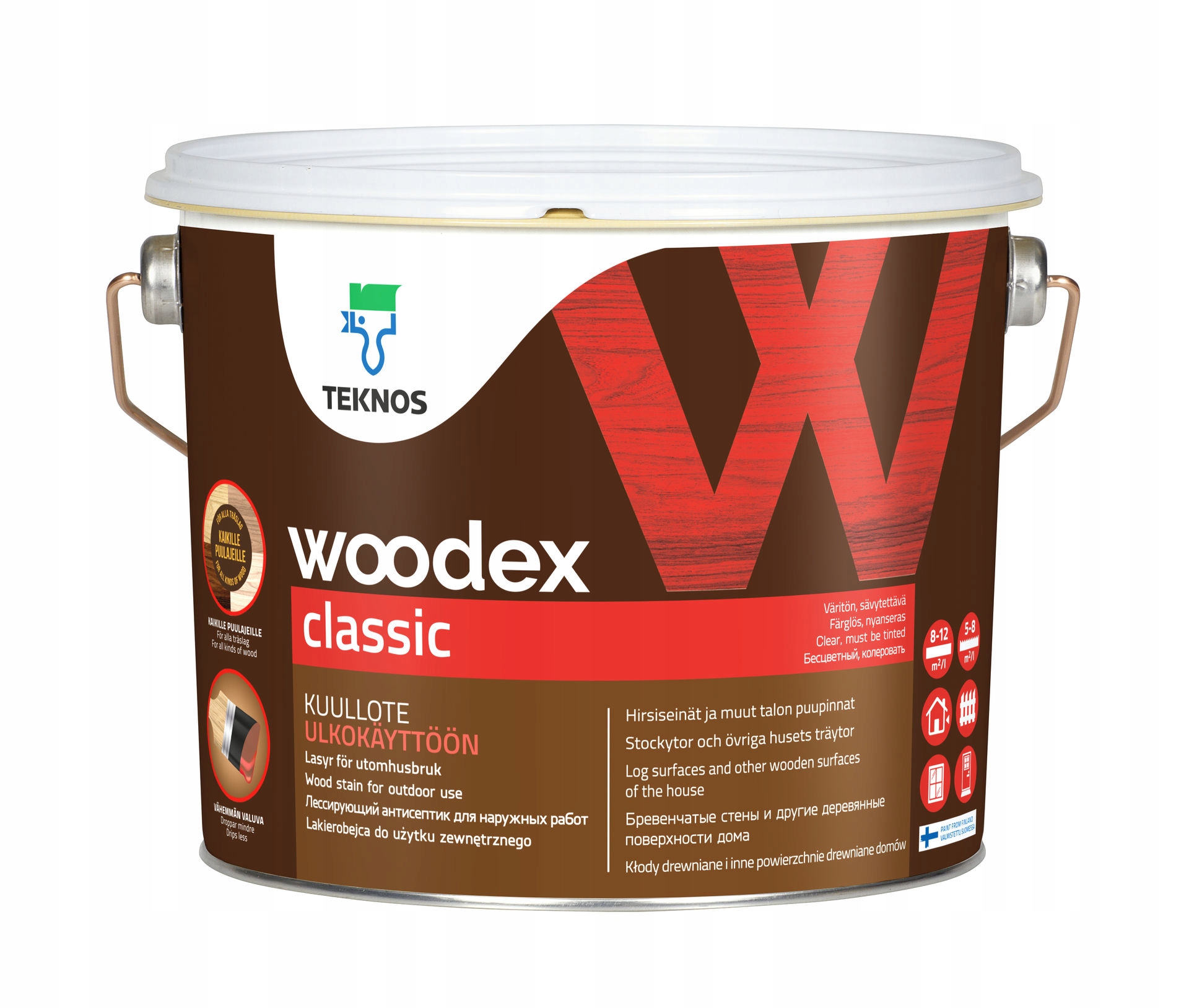 Lakierobejca Woodex Classic Teknos 2,7L