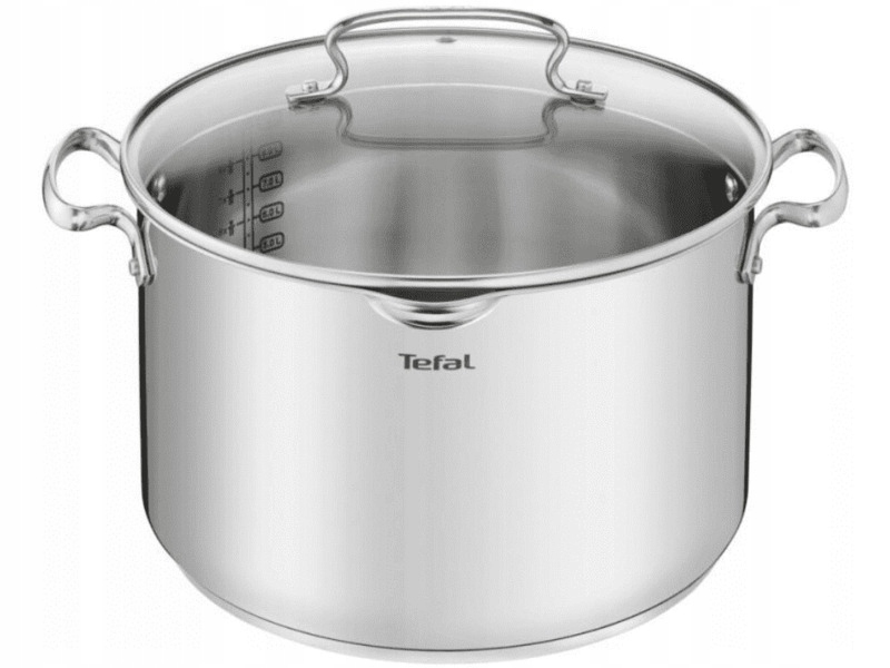 Garnek Tefal Duetto+G7196455 28 cm Stal nierdzewna Indukcja 10 l
