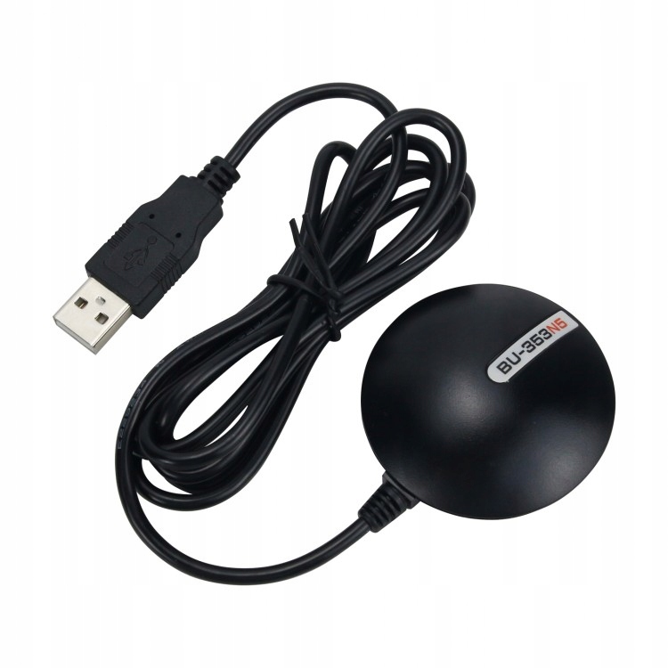 GlobalSat BU353 odbiornik Gps antena magnes Usb Pc