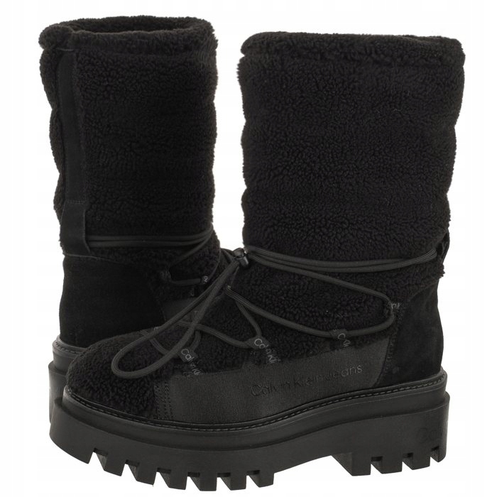 Boty Sněhule Calvin Klein Snow Boot černé