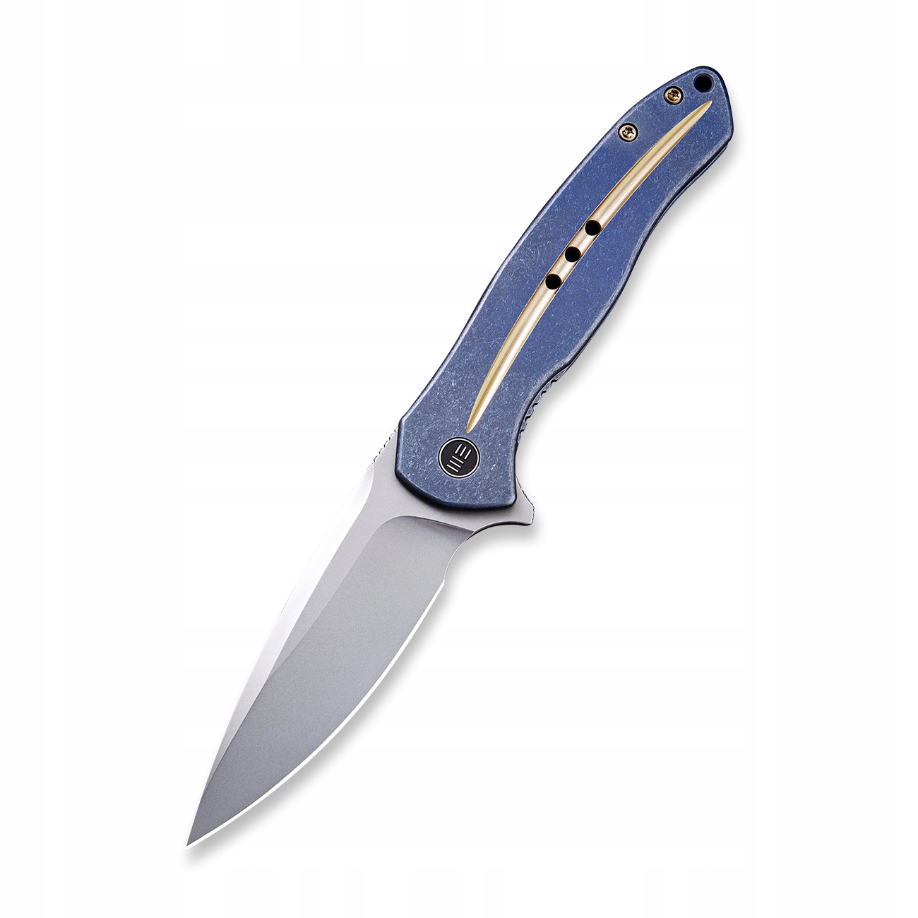 Nóż We Knife Kitefin Blue Titanium S35VN