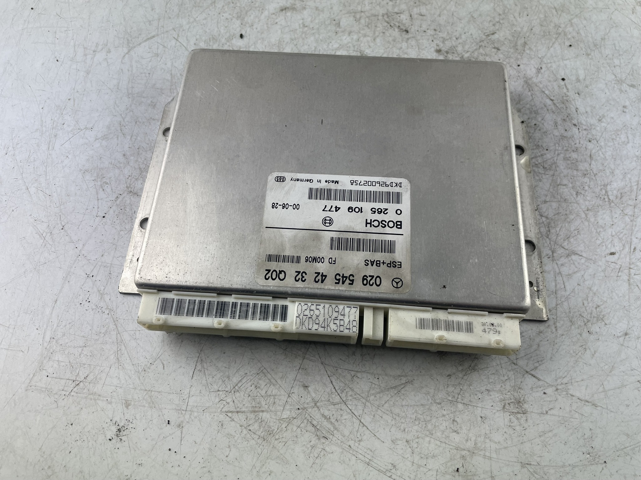 unité de commande électronique uce module ESP 029 545 42 32 Mercedes classe A W168
