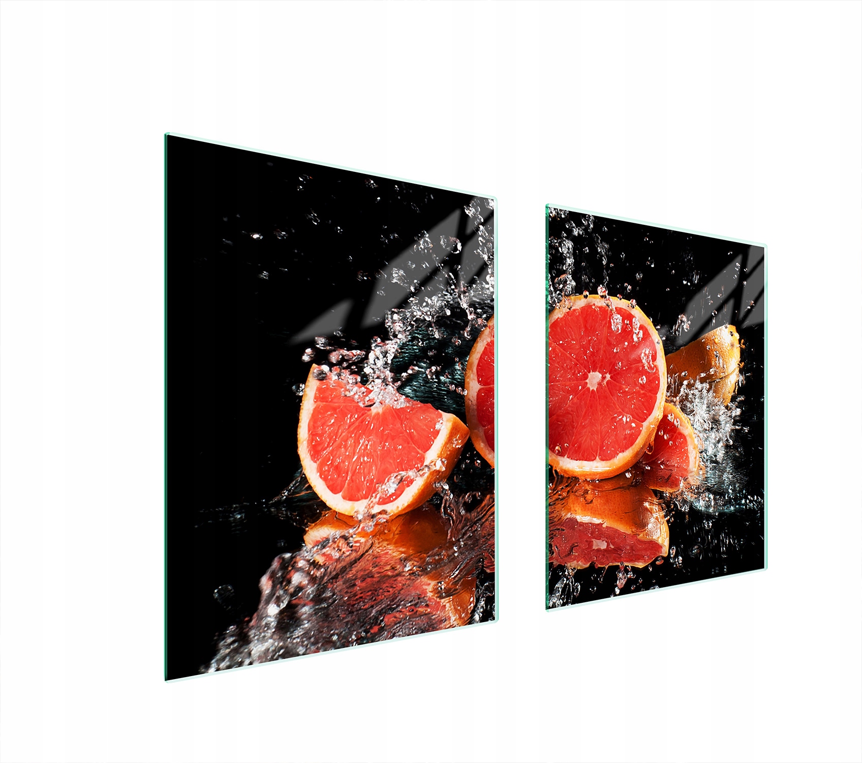 Skleněná Ochranná Deska Na Sporák 85x52 Grapefruit Tvrzené Sklo