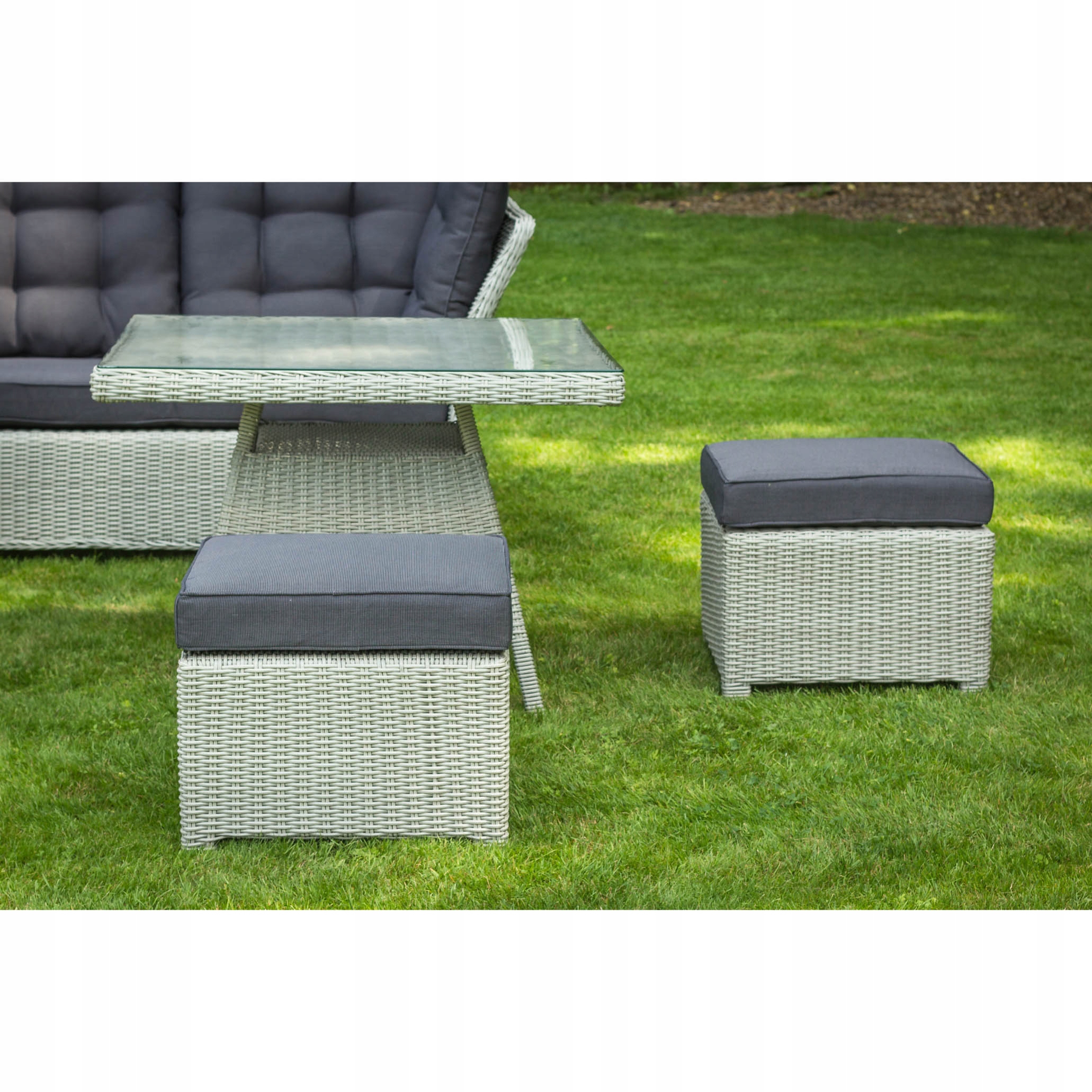 Ratanová súprava nábytku záhradná terasa rohový puf Kód výrobcu MV-F19034-COVENTRY