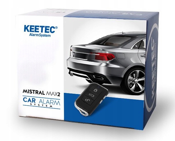 

Keetec Mistral MAX2 Uniwersalny alarm samochodowy