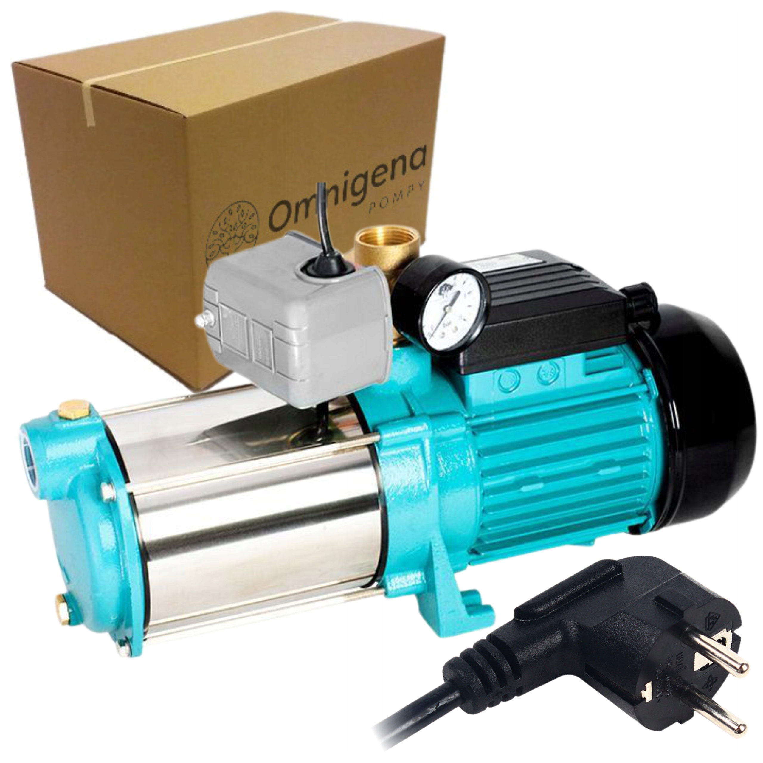 OMNIGENA MH 1700 INOX PREMIUM 230V POMPA HYDROFOROWA Z OSPRZĘTEM 1650 W