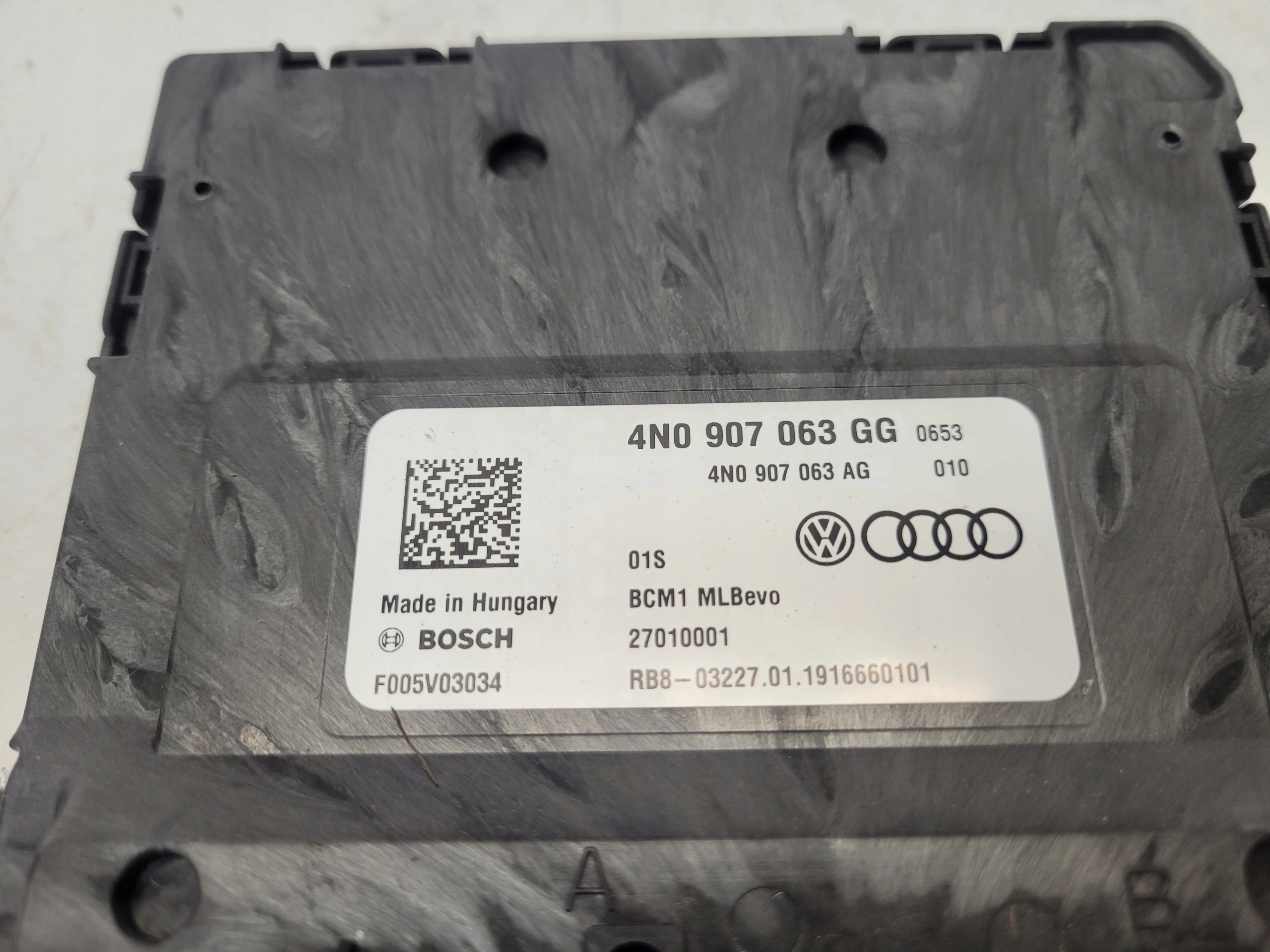 modulo Centralina KOMFORTU AUDI A6 C8 4N0907063GG