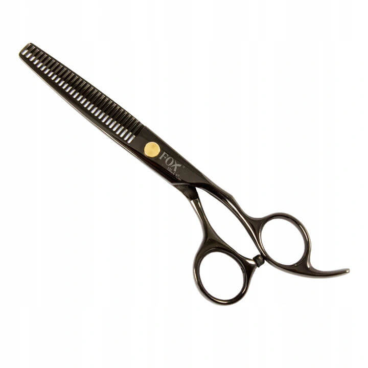 Degażówki do włosów Fox Black Rose 6" Fryzjerskie Profesjonalne