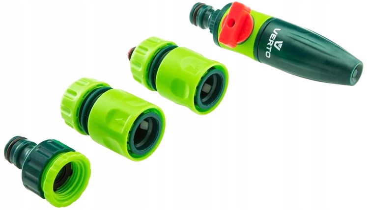 PROSTY ZRASZACZ OGRODOWY ZE ZŁĄCZKAMI DO KRANU 1/2