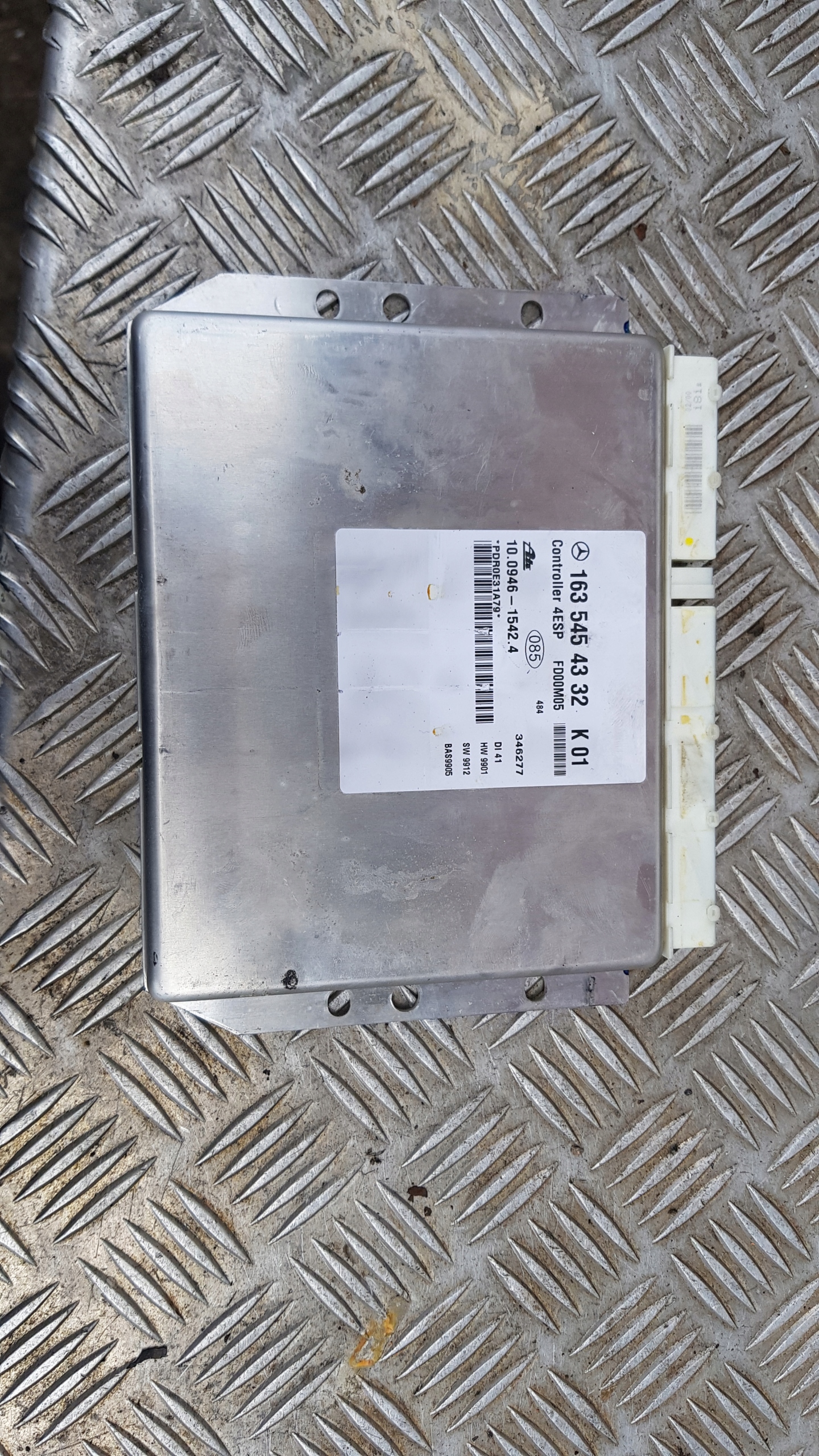 MERCEDES W163 module control unit ESP 1635454332