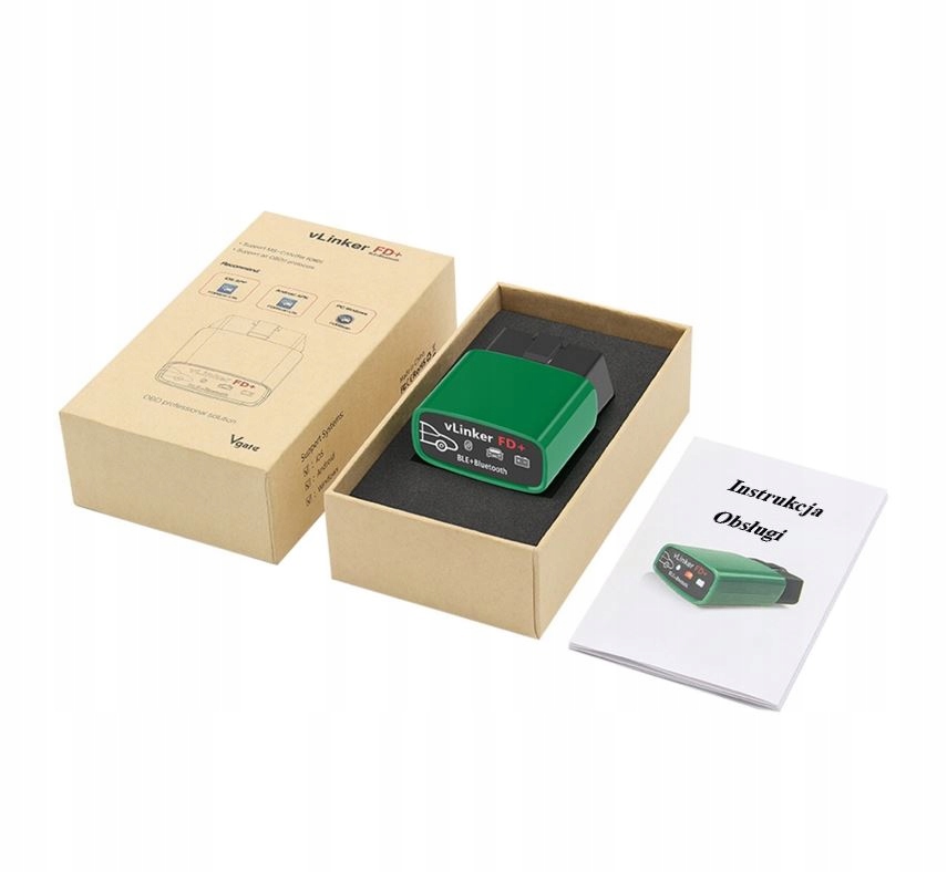 Vgate vLinker FD+ BT 4.0 Ford FORScan kodowanie Marka Vgate