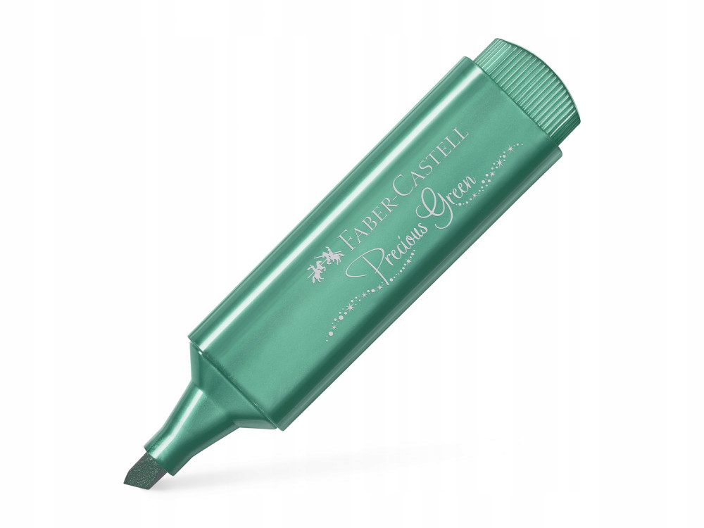 

Zakreślacz Faber Castell 1546 metaliczny zielony