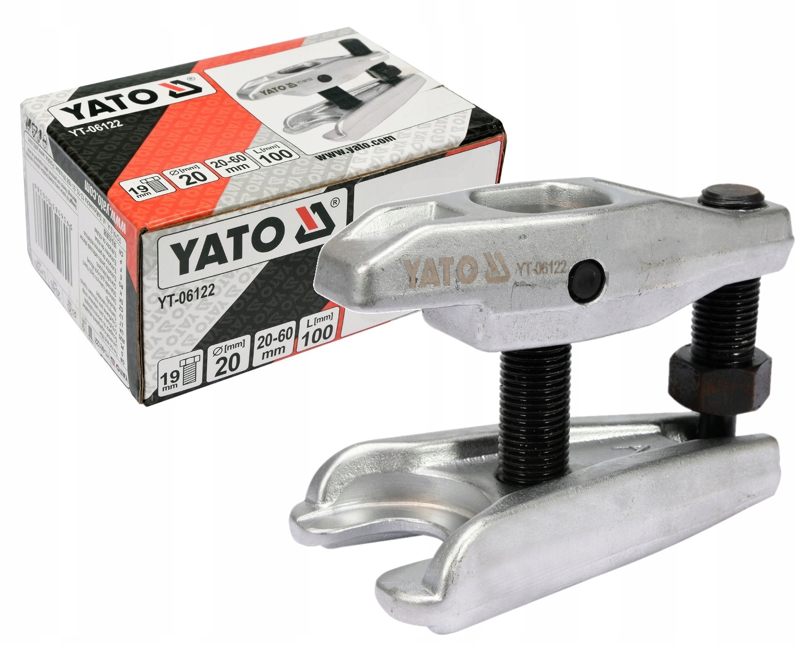 

Ściągacz Do Sworzni Kulistych do65mm Yato YT-06122
