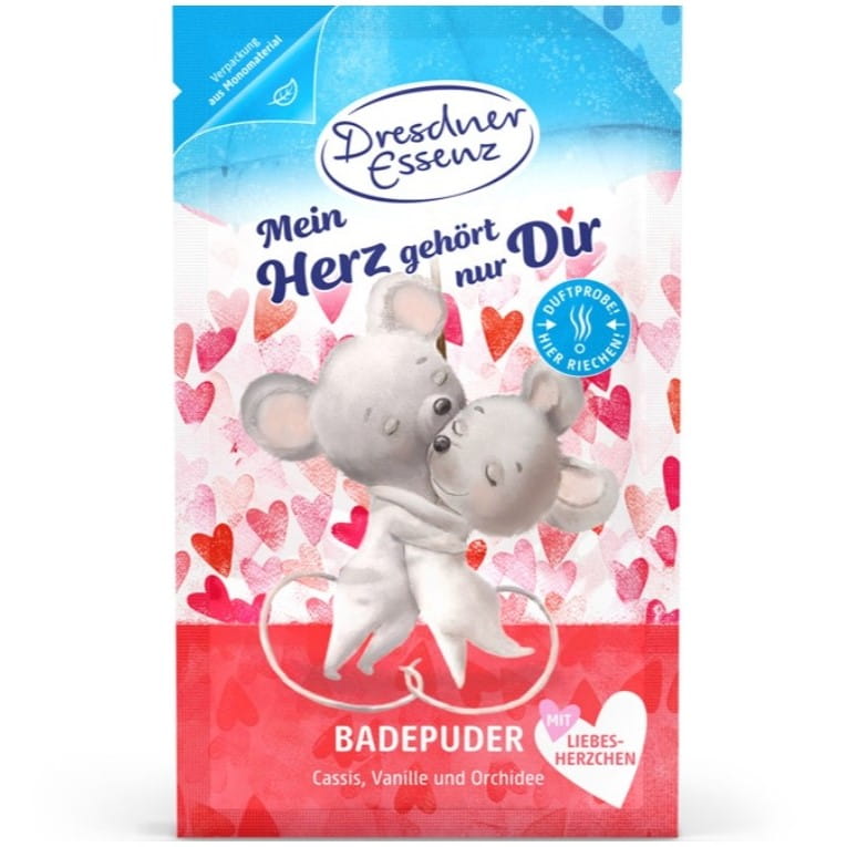 DRESDNER ESSENZ Puder sól do kąpieli MOJE SERCE należy tylko do Ciebie 60g