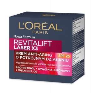 Revitalift Laser X3 40+ Denní anti-aging krém na obličej 50 ml Spf 20 Loreal