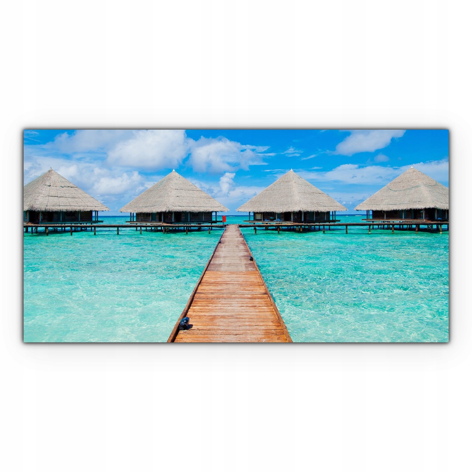 

Obraz canvas na ścianę 140x70 Malediwy Ocean Plaża