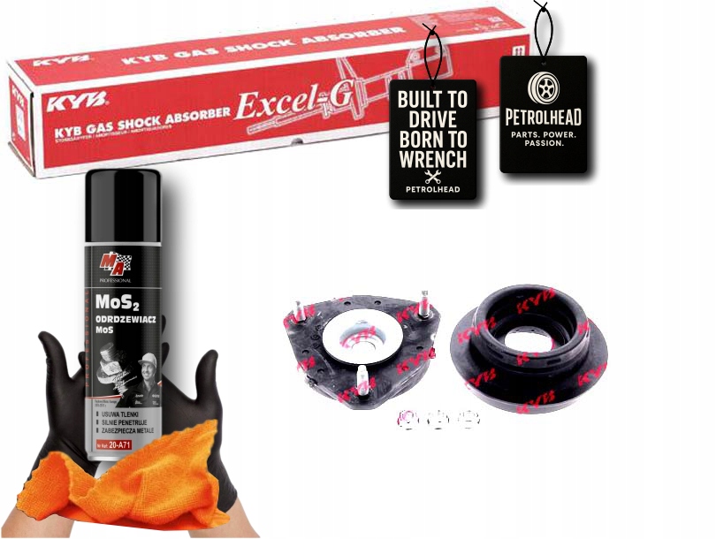 Polštář Tlumiče Přední L/p Ford Transit Transit #Petrolhead Pro+ Kit1