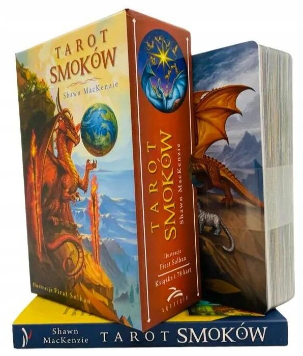 Tarot Smoków (książka + karty) - Shawn MacKenzie