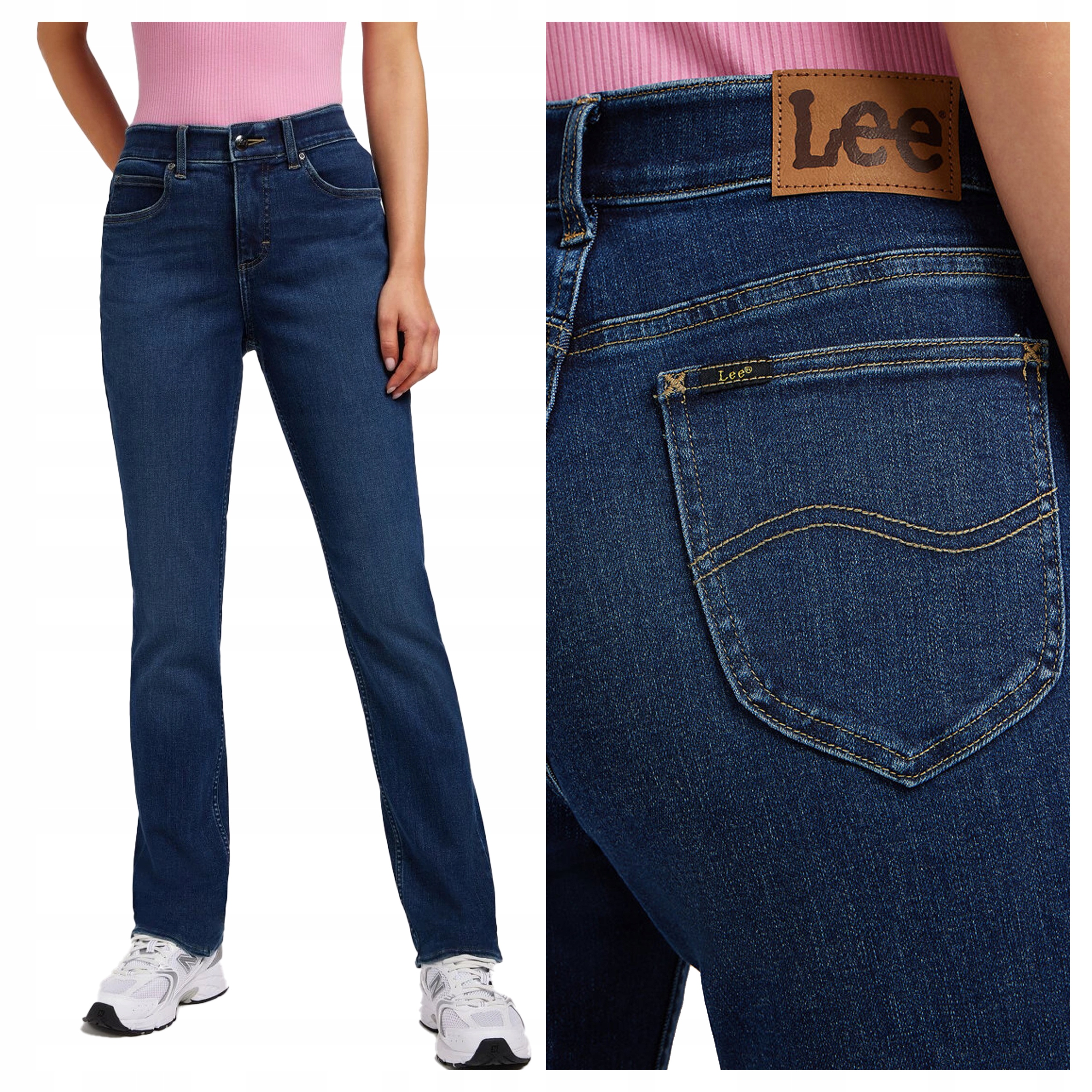 Lee Ulc Straight W27 L31 Dámské džíny rovného střihu