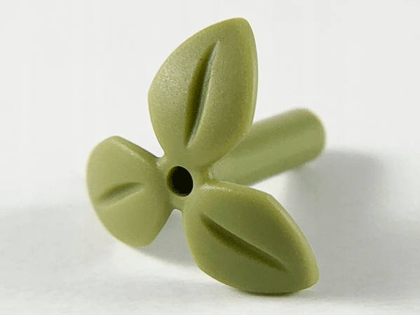 

10 szt Lego 37695 Olive green Plant, roślinka