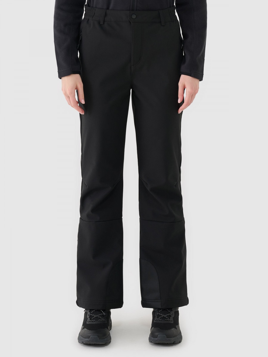 Damskie spodnie trekkingowe membrana 8000 4F 4FRAW24TFTRF1001 czarne xL
