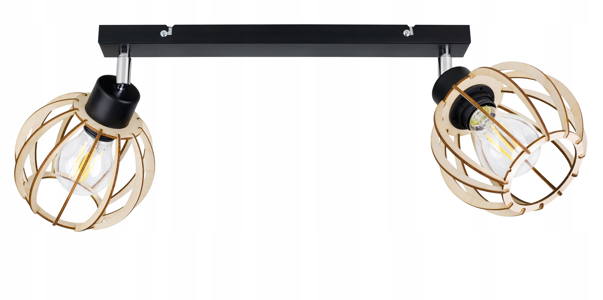 

Lampa Wisząca plafon żyrandol sufitowa Loft Drewno