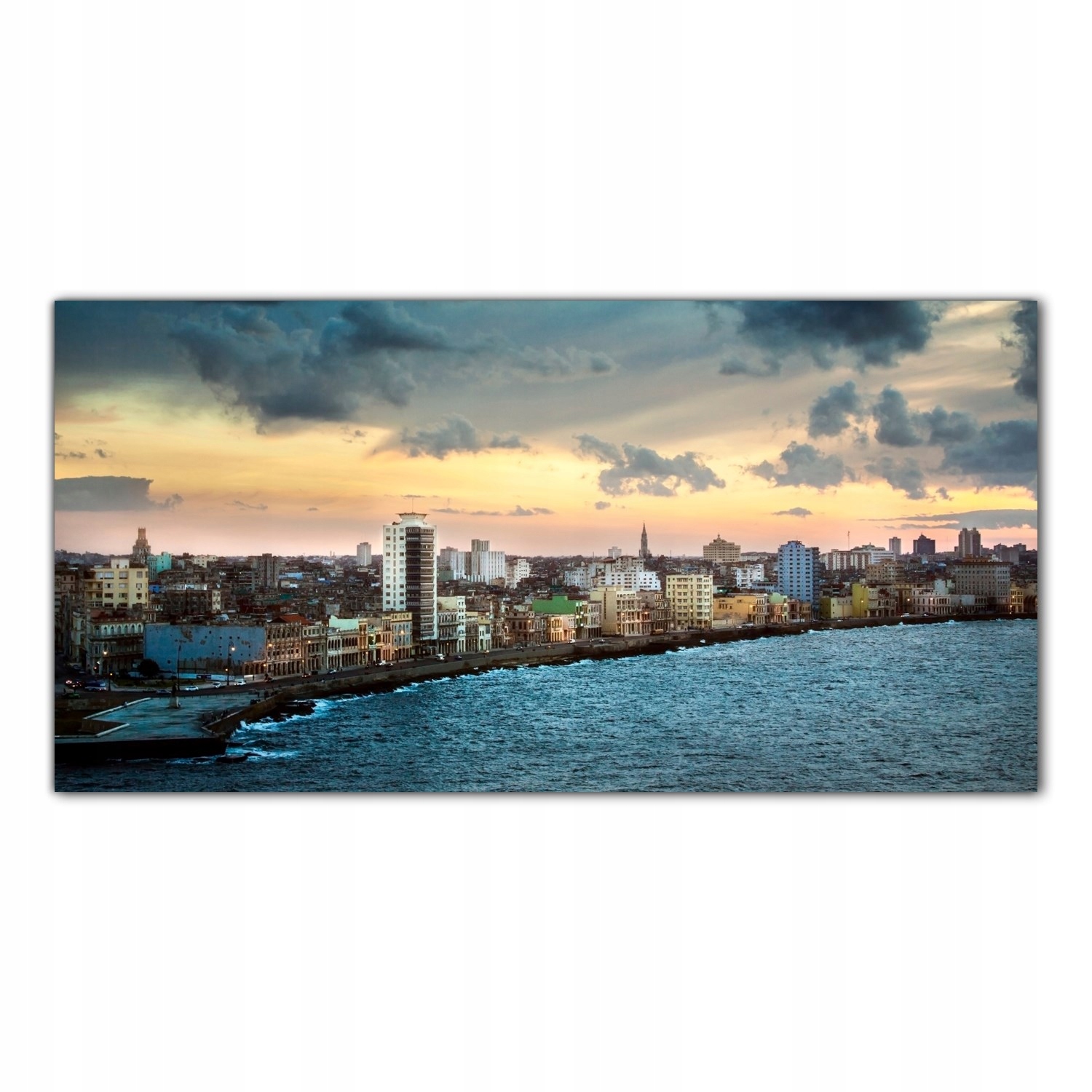 

Hartowany Obraz Szklany Hawana Miasto Wyspa 100x50