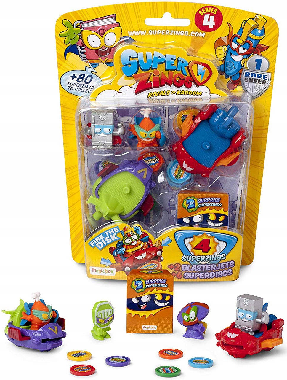 

Zings Zestaw Blaster Jet 4 Pojazdy I Figurki