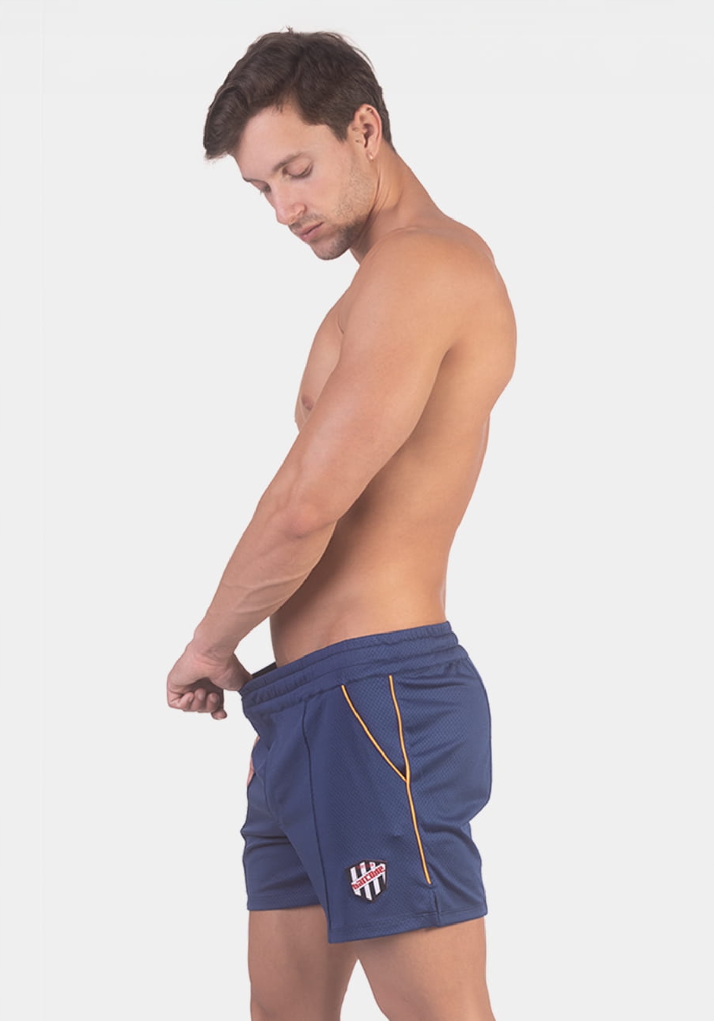 Barcode Berlin Short Luka Navy-Orange S