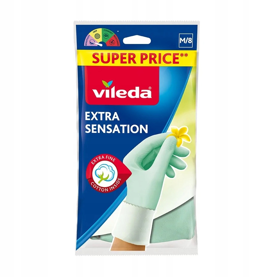 

Rękawice Extra Sensation M Vileda 073937