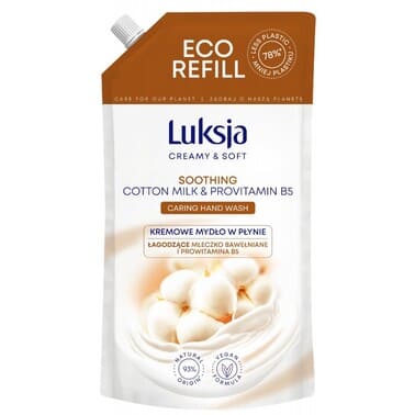 

Luksja mydło w płynie z prowit. B5, zapas, 900ml