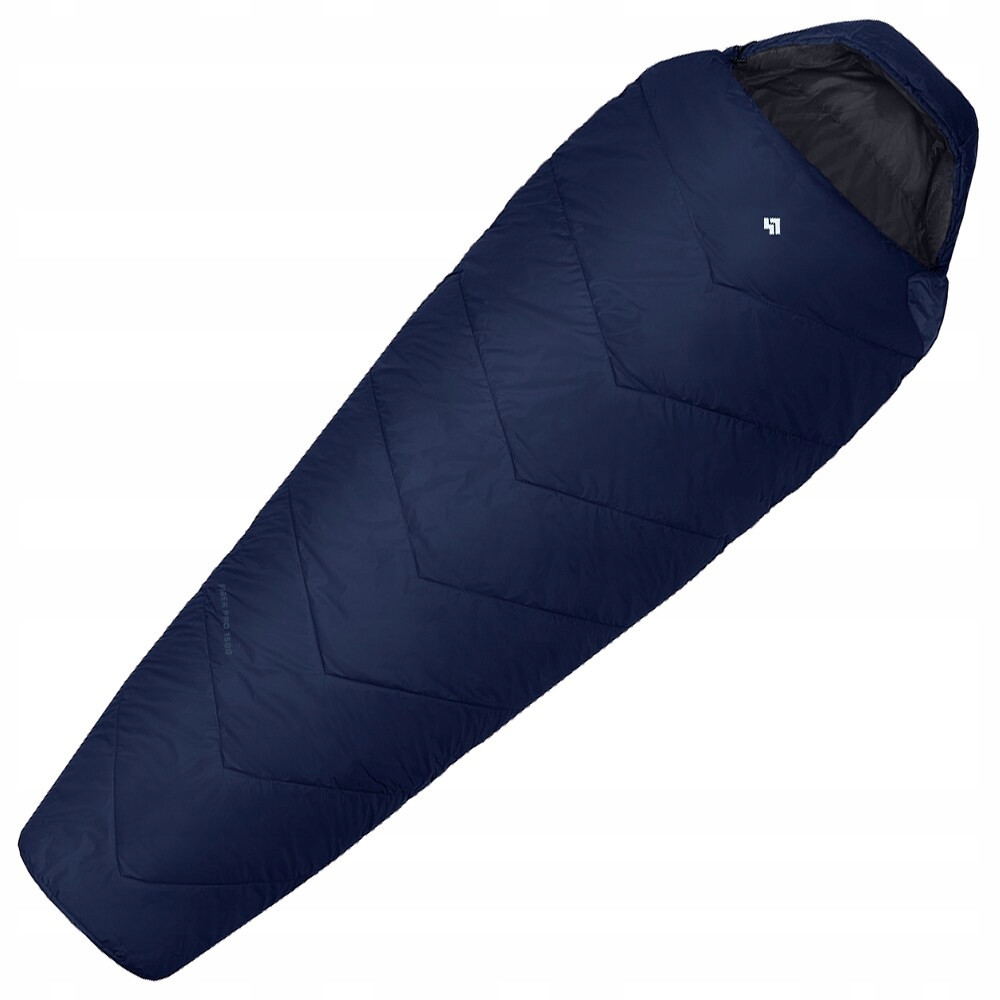 Spací Pytel Alpinus Fiber Pro 1500 Kapuce 215x80x50 Levý Mumia