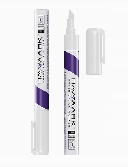 Marker kredowy biały - RAWMARK - do potykaczy i tablic kredowych i innych