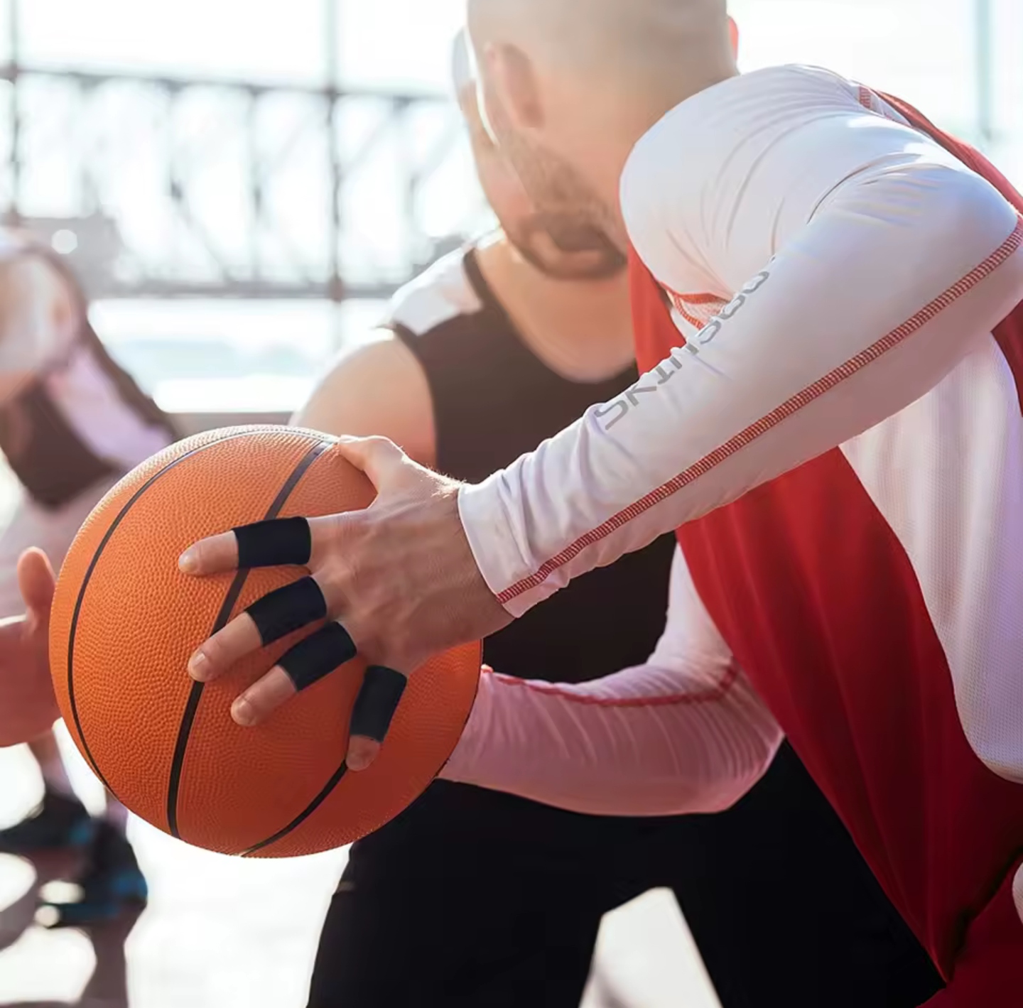 10x OCHRANIACZE OPASKI KOMPRESYJNE NA PALCE DO KOSZYKÓWKI SIATKÓWKI Marka inna