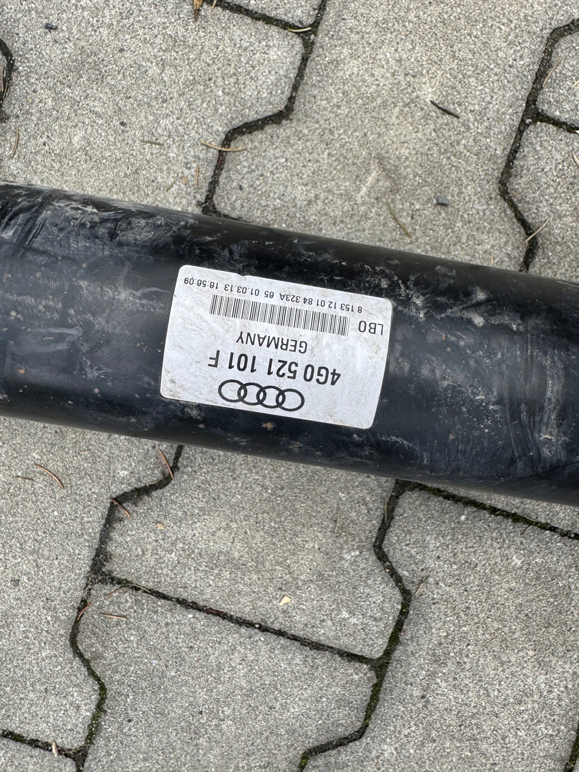 Audi A6 S6 C7 4G 4G0521101F cardan / Komplet