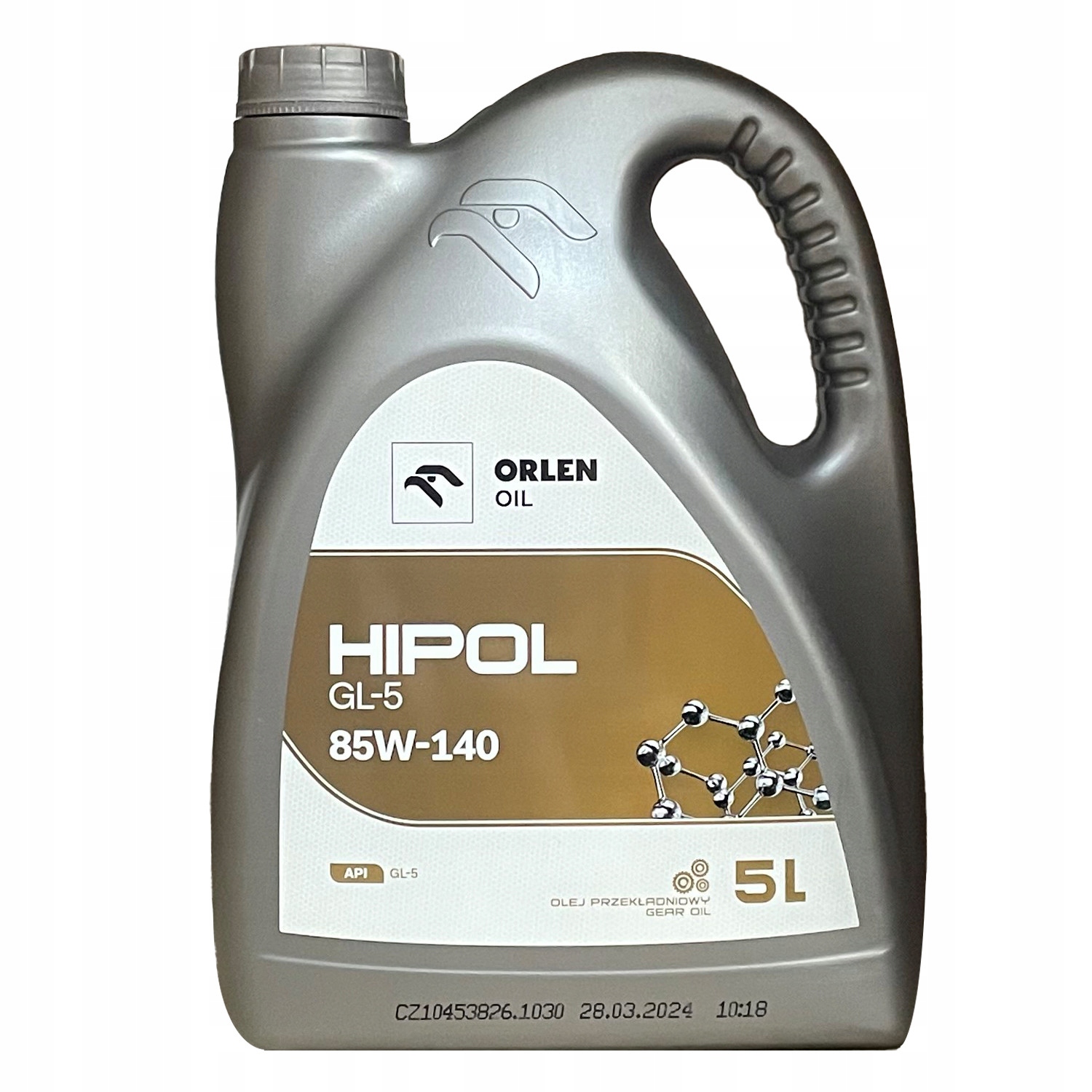 Olej Przekładniowy Mineralny Orlen Oil Hipol GL-5 85W-140 5L