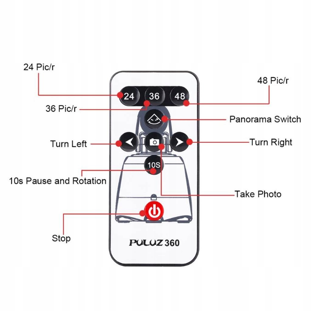 głowica statywu do aparatu quick release Rodzaj 3D