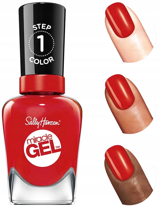 Sally Hansen Miracle Gel Lakier Red Between 402
