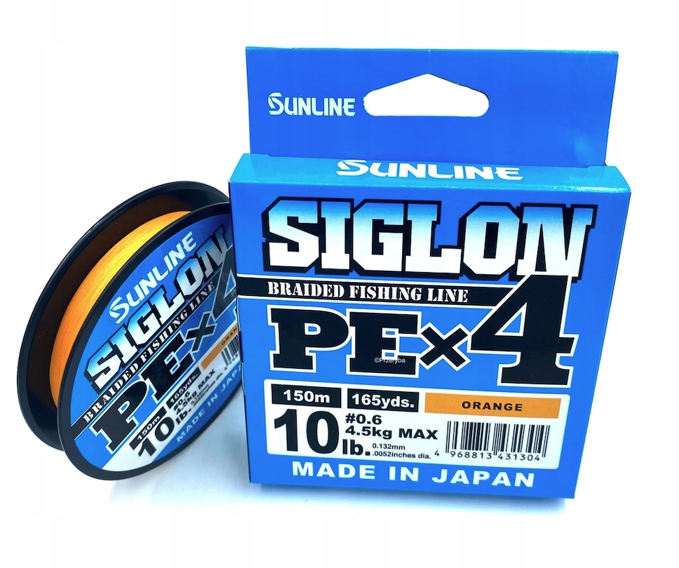 Sunline Siglon X4 Pe 0,6 150M Orange